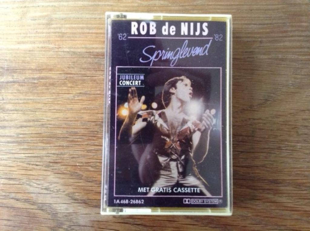 muziekcassette rob de nijs, Cd's en Dvd's, Ophalen of Verzenden, Nederlandstalig, 1 bandje, Origineel
