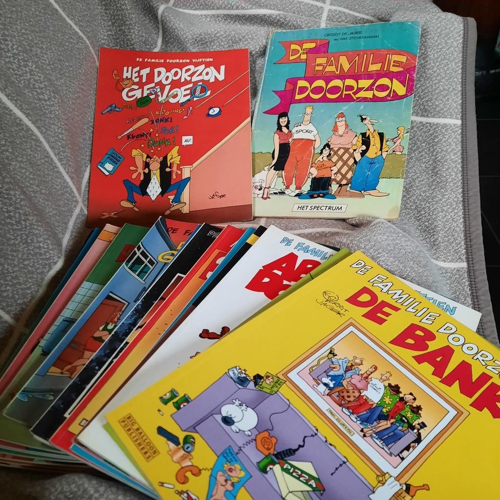 De familie Doorzon . 1strip uit 1981 ! Rest als nieuw (22st), Ophalen of Verzenden, Zo goed als nieuw