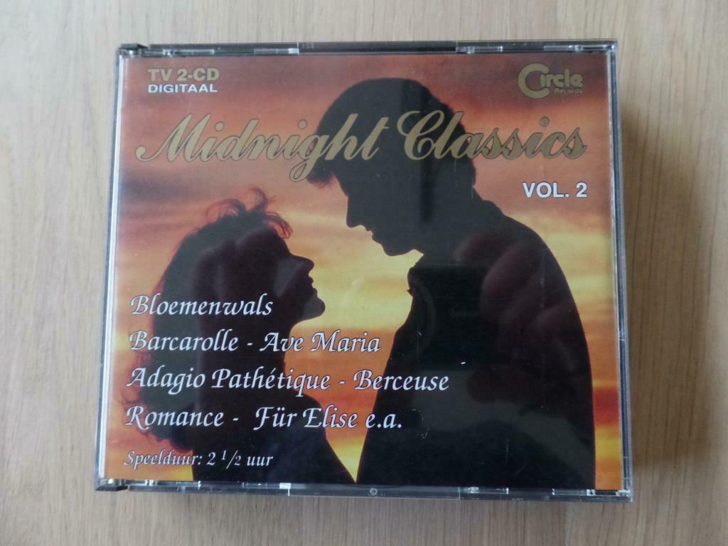 Dubbel CD: Midnight Classics Vol.2 - Circle Records 144145, CD & DVD, CD | Compilations, Classique, Enlèvement ou Envoi