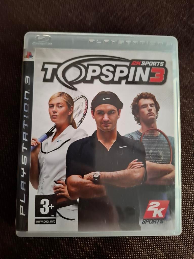 PS3 Topspin 3 (compleet), Enlèvement ou Envoi, Comme neuf