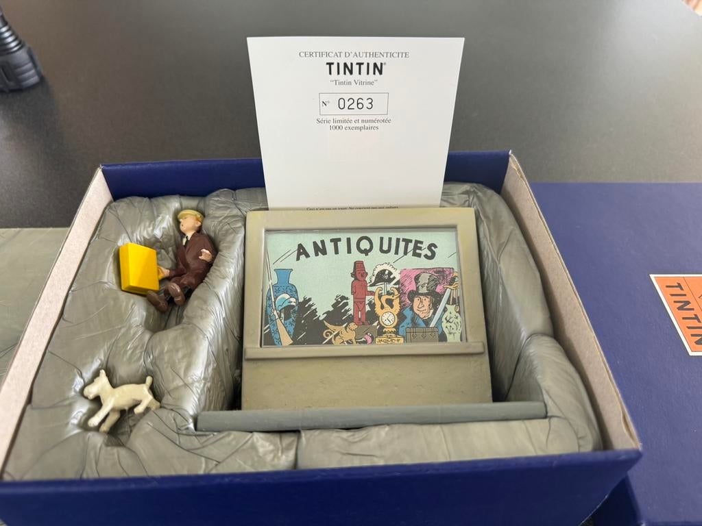 PIXI Tintin vitrine, Enlèvement, Tintin, Comme neuf