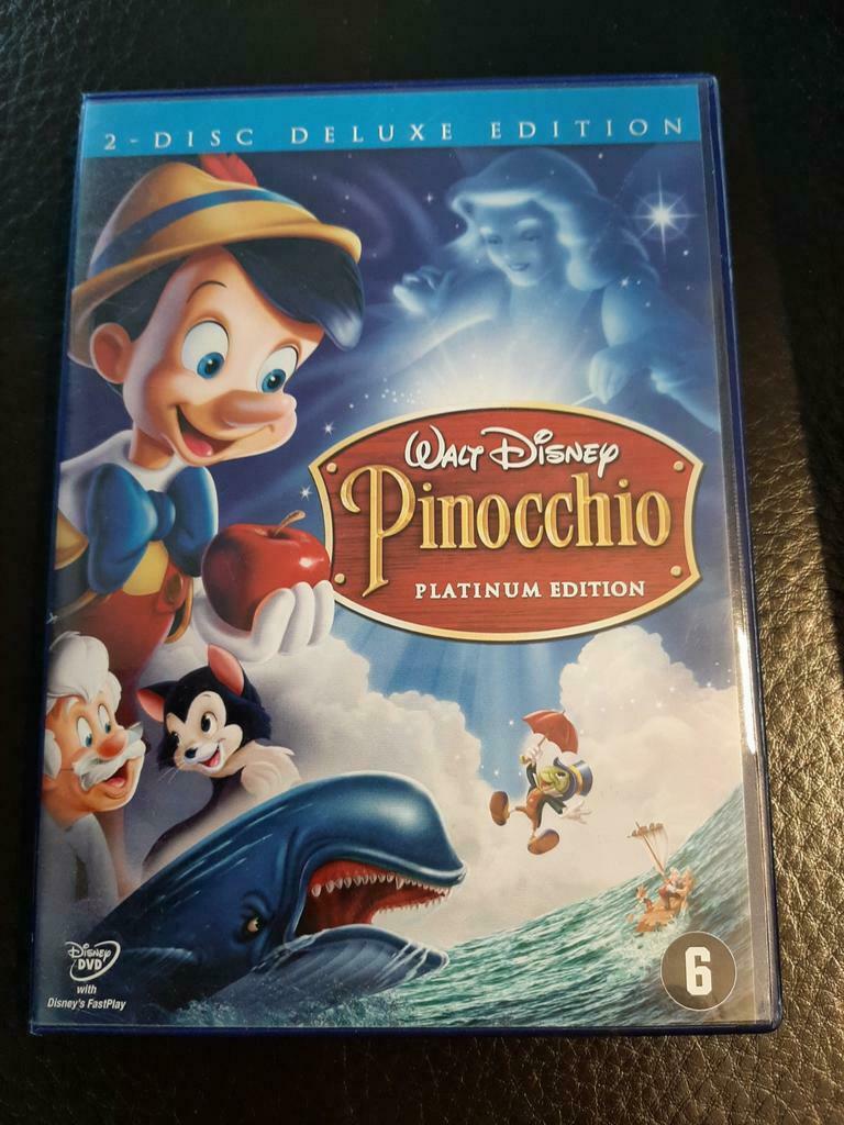 Pinocchio - platinum edition - 2 dvd's, Vanaf 6 jaar, Ophalen of Verzenden