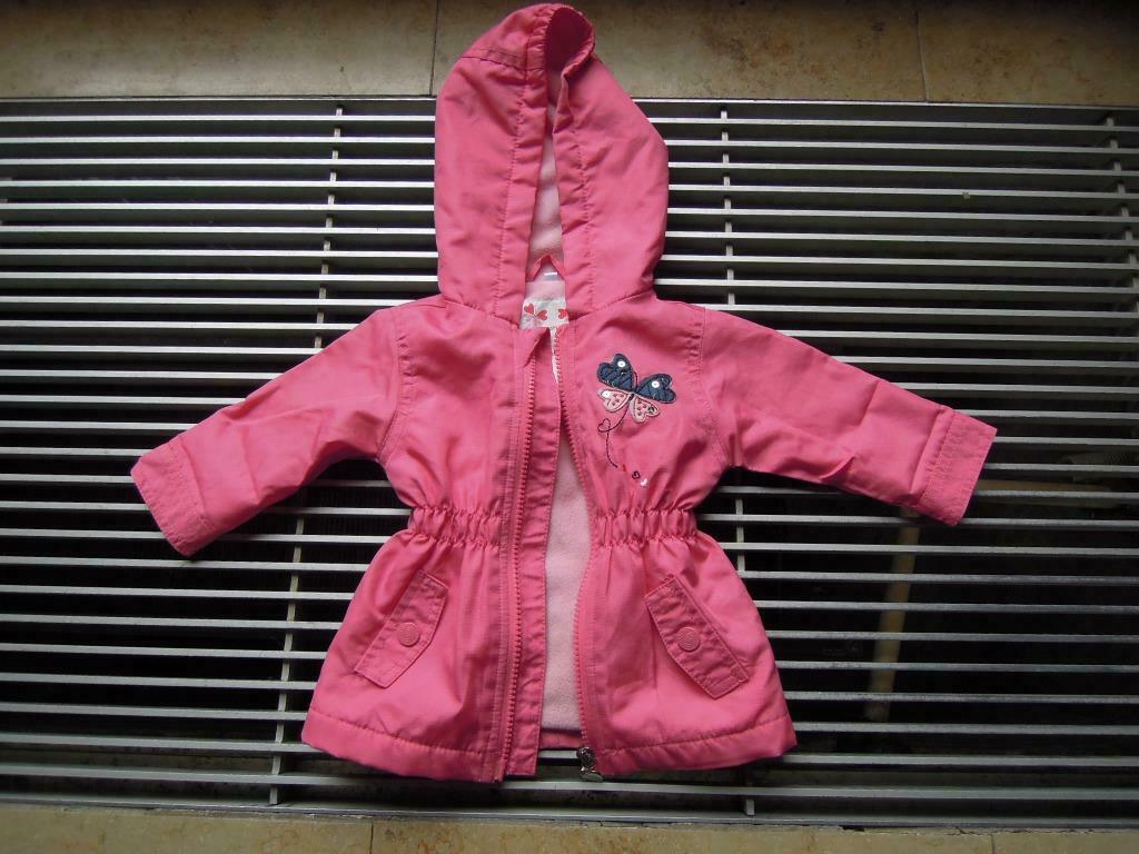 veste bébé cardigan rose taille 68 doublure polaire papillon, Enfants & Bébés, Zeeman, Enlèvement ou Envoi, Comme neuf, Fille