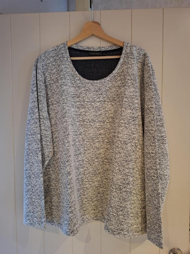 zwart/witte trui claude arielle m52, Zwart, Trui of Vest, Ophalen of Verzenden, Zo goed als nieuw