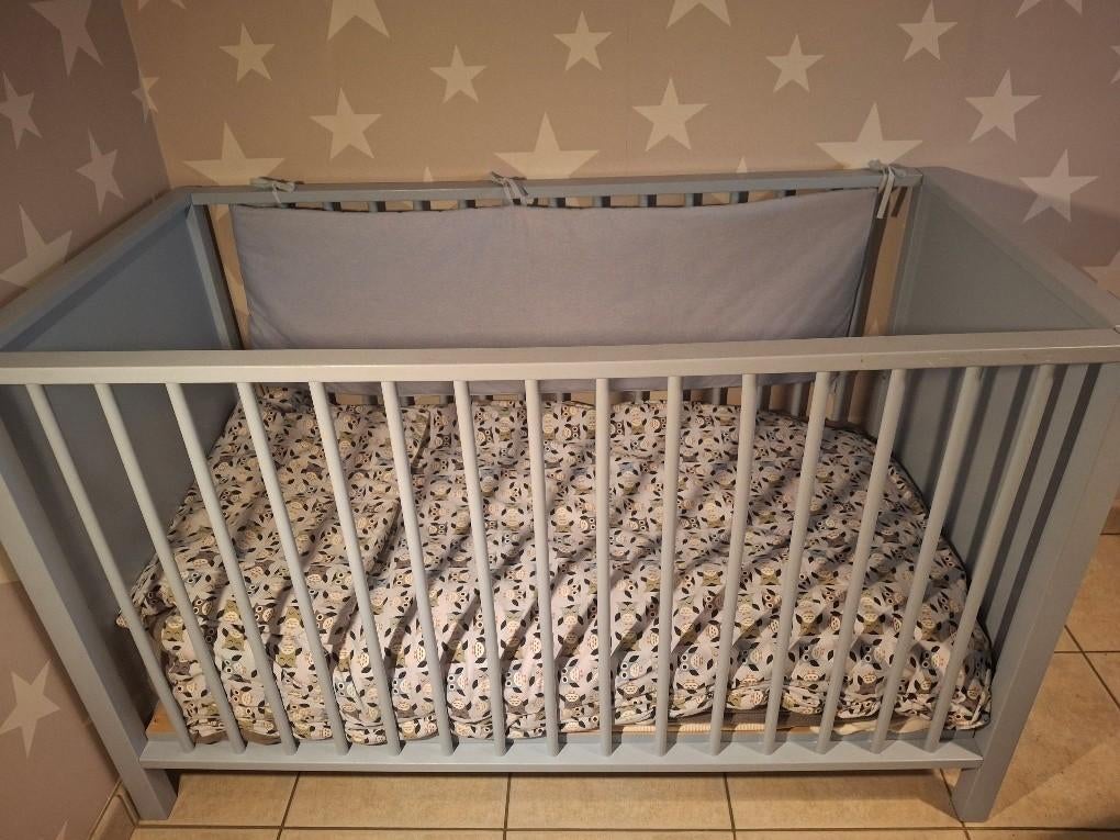 Kinderbedje, Kinderen en Baby's, Ophalen, Gebruikt, Lattenbodem, Minder dan 140 cm