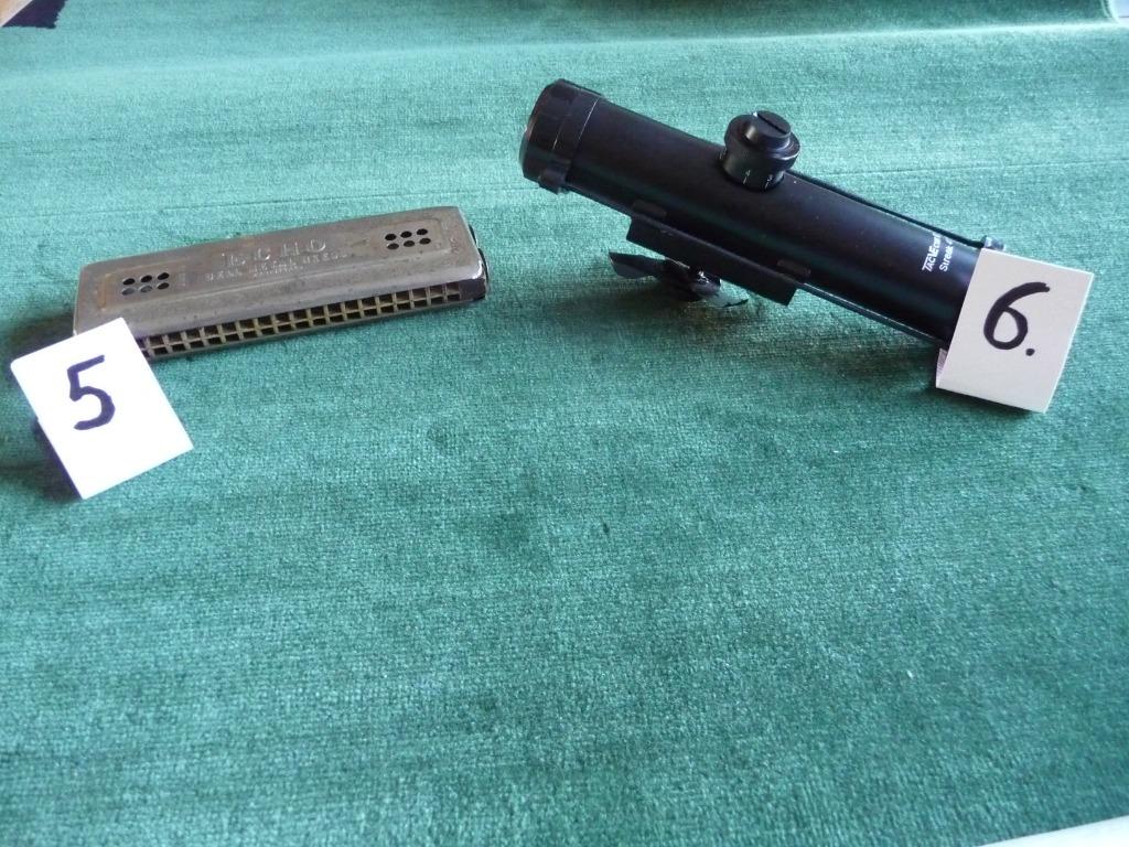 harmonica HONHER ECHO +mono jumelle tac vector optics fusil, Enlèvement ou Envoi, Comme neuf, Chromatique, Avec valise ou boîte