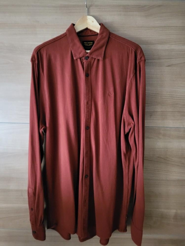 PME Legend hemd maat XXXL, Kleding | Heren, Overhemden, Ophalen of Verzenden, Zo goed als nieuw, Rood, PME Legend