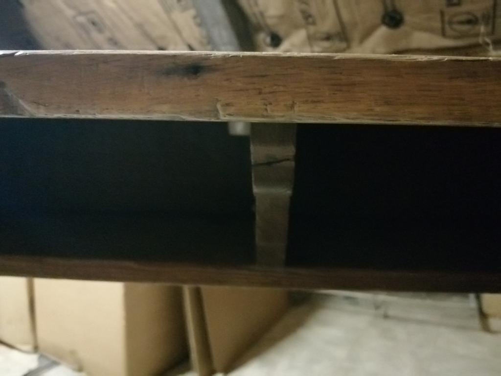 Ancien bureau écolier en chêne, Enlèvement
