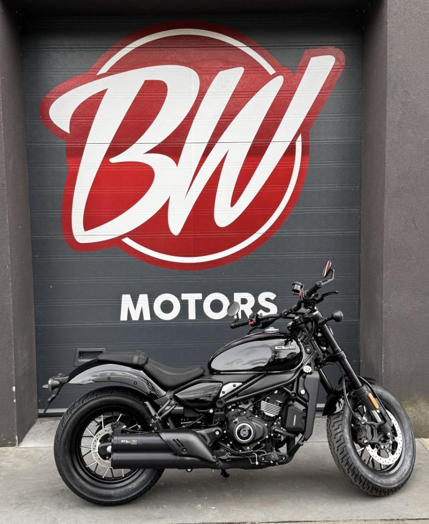 CF Moto 450CL-C Nebula Black @ BW Motors Malines, Motos, Motos | Marques Autre, Entreprise, 449 cm³, 2 cylindres, Naked bike