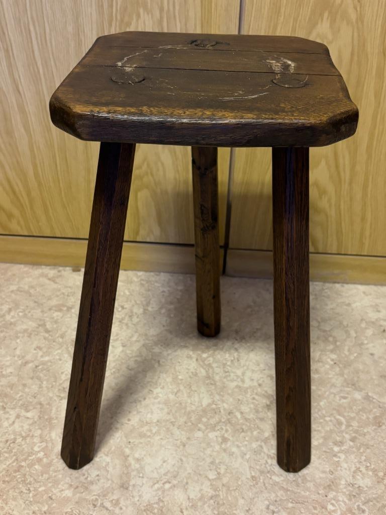 oud melkstoeltje/plantenkruk, Ophalen, Minder dan 45 cm, Minder dan 55 cm, Gebruikt