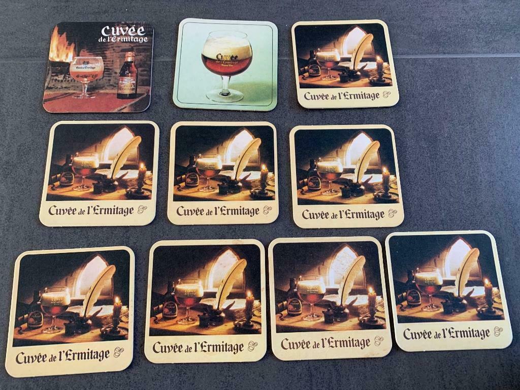 Bierviltjes Cuvée de l'Ermitage, Ophalen, Gebruikt, Viltje(s), Overige merken