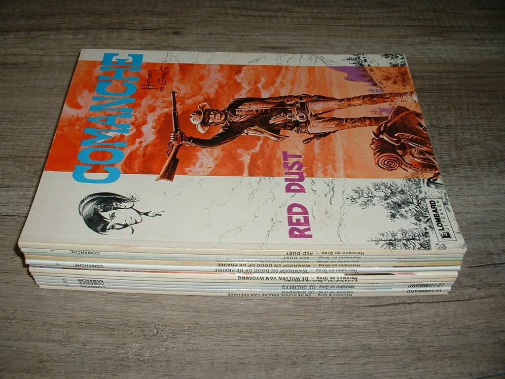 strips comanche, Boeken, Meerdere stripboeken, Ophalen of Verzenden, Hermann-Greg
