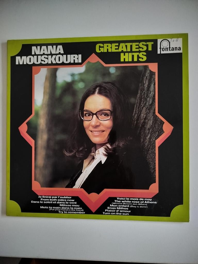 Prima lp Nana Mouskouri greatest hits, Cd's en Dvd's, Ophalen of Verzenden, Gebruikt