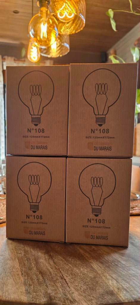 Ampoule filament led e27 Amber 125x172 mm
Énergie A+, Maison & Meubles, Lampes | Lampes en vrac, Enlèvement ou Envoi