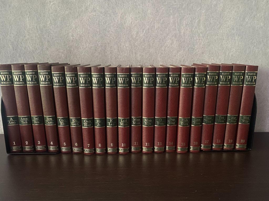 Kleine WP in kleur en oude reeks Wereldgeschiedenis Elsevier, Boeken, Encyclopedieën, Ophalen, Complete serie, Zo goed als nieuw