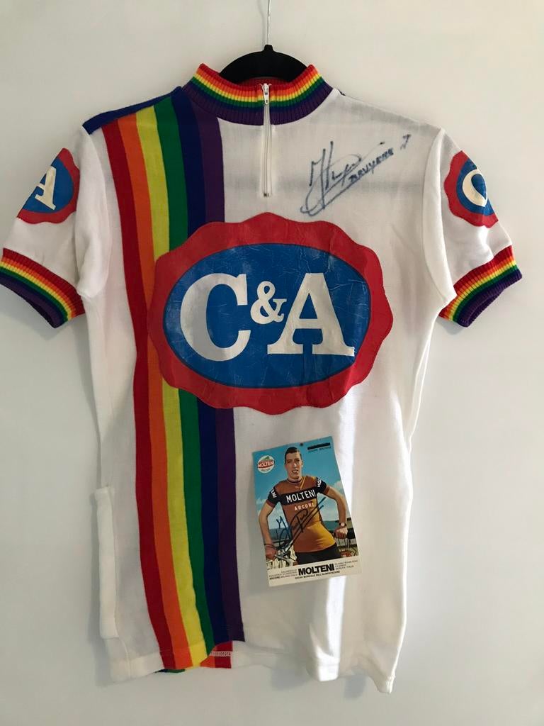 Retro wielertrui C&A, Ophalen of Verzenden