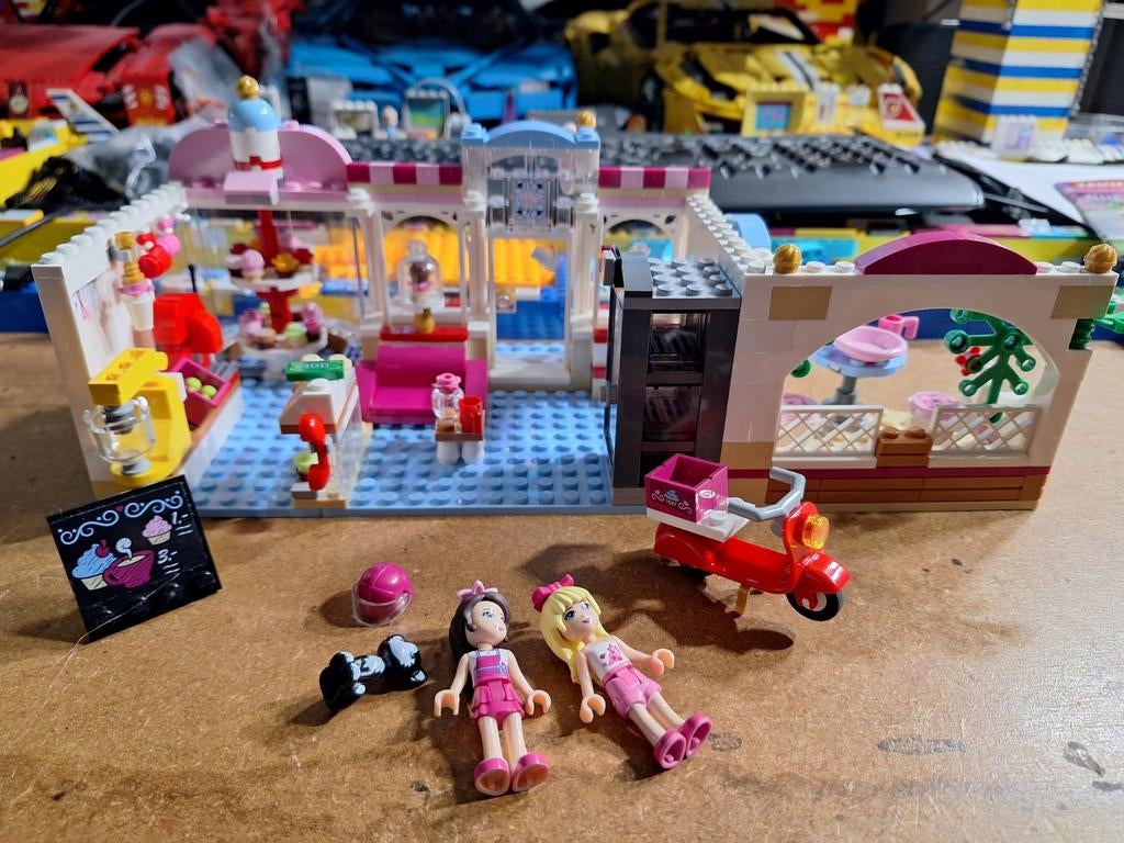 LEGO Heartlake Cupcake Cafe 41119, Ophalen of Verzenden, Zo goed als nieuw, Complete set, Lego