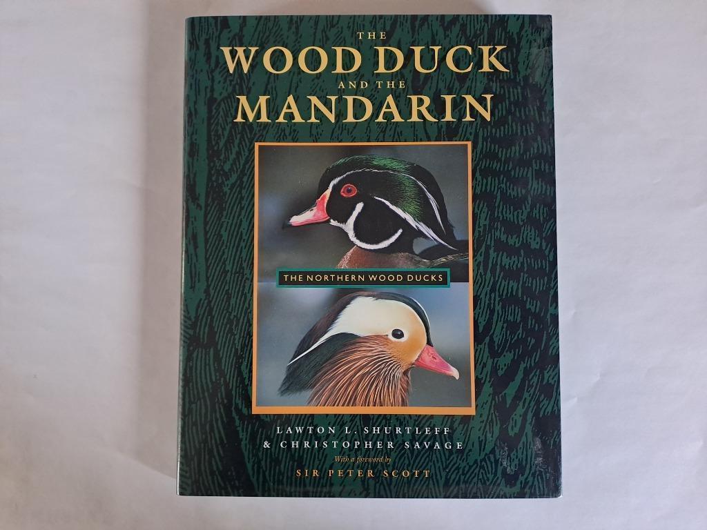 Mandarijneend, The wood duck and the Mandarin., Comme neuf, Shurtleff & Savage, Enlèvement, Oiseaux