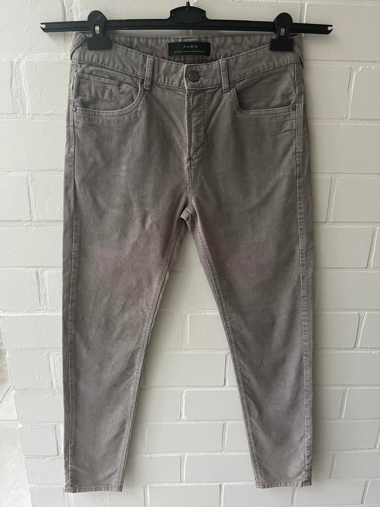 Pantalon en velours ZARA, Enlèvement ou Envoi, Comme neuf, Zara Man