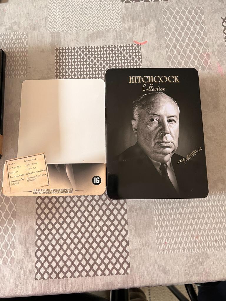 Hitchcock Tin Box (5 DVD), Cd's en Dvd's, Dvd's | Klassiekers, Zo goed als nieuw, Thrillers en Misdaad, 1960 tot 1980, Vanaf 12 jaar