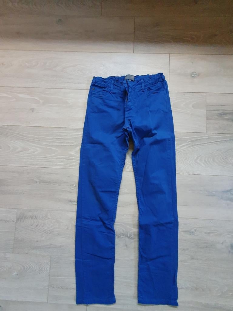 Blauwe broek Terre Blue maat S, Enlèvement ou Envoi, Comme neuf, Terre bleue, Garçon