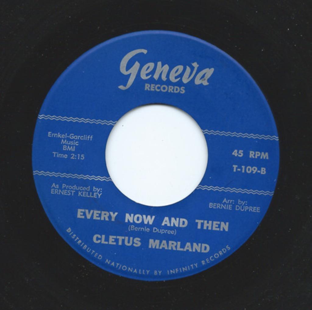Cletus Marland - Every Now And Then " Popcorn ", 7 inch, Single, Ophalen of Verzenden, Zo goed als nieuw