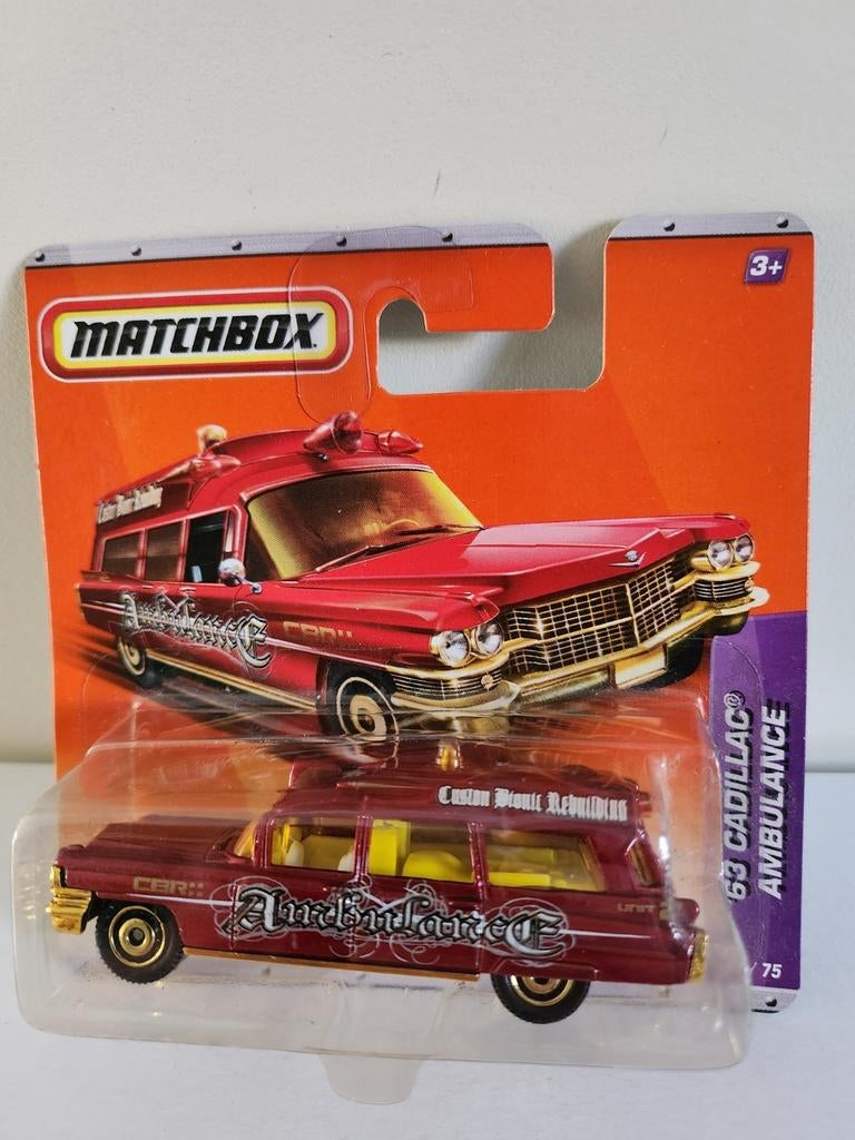 Matchbox Cadillac Ambulance '63 (2011) Bionic Rebuilding, Ophalen of Verzenden, Nieuw