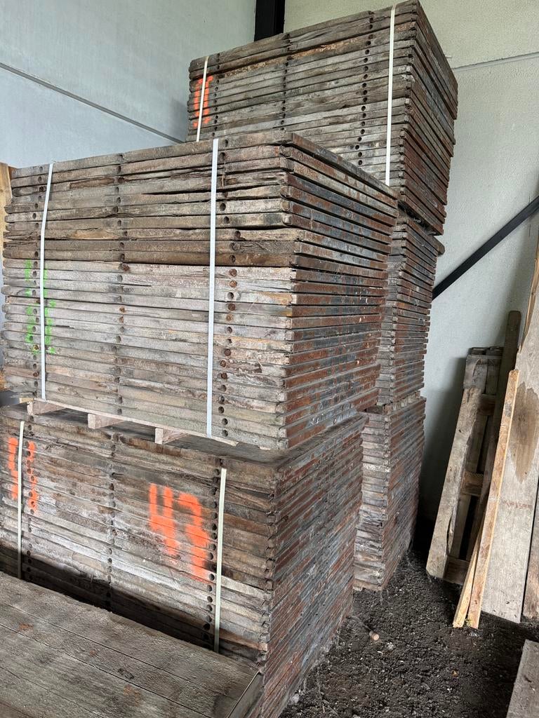 Steenschotten hardhout, Ophalen of Verzenden, Zo goed als nieuw, Hardhout