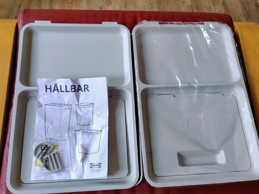 2 X deksel voor Ikea HÅLLBAR
ton/vuilnisbak. Nieuw, Ophalen of Verzenden