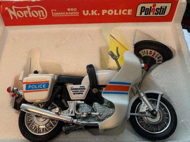 Moto Police Norton 850 Commando Polistil, Verzamelen, Ophalen