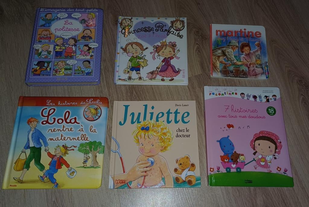 Divers livres d'enfants de 0€50 à 5€ / pièce, Enlèvement ou Envoi, Utilisé