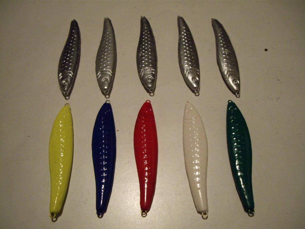 Visvorm-piler(s) tussen 64 >>>>>>>>>>>250gr, Sports nautiques & Bateaux, Pêche à la ligne | Pêche en mer, Neuf, Flotteur ou Plomb