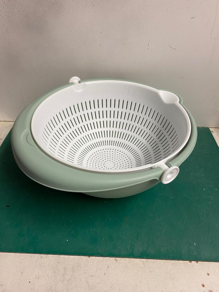 bol à passoire, Maison & Meubles, Cuisine| Tupperware, Enlèvement ou Envoi, Neuf, Blanc, Autres types