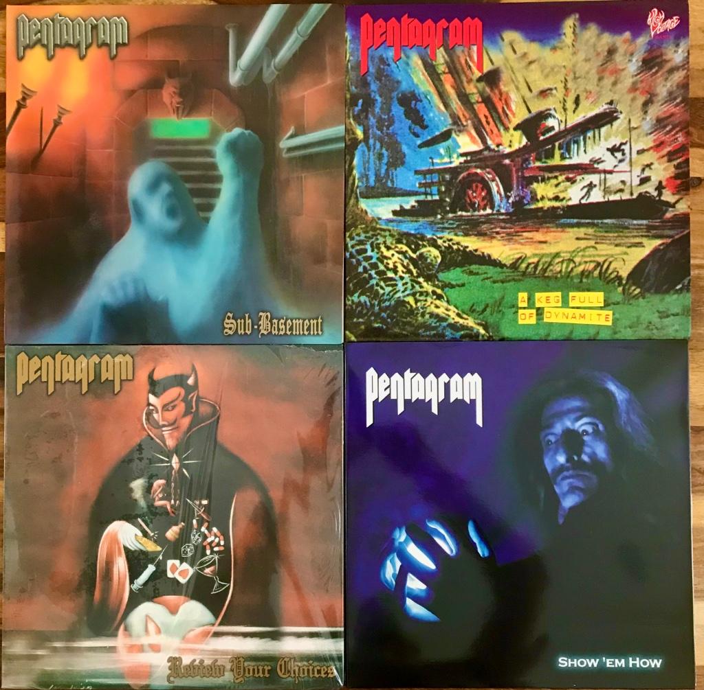 Vinyl set van 4 LP’s Pentagram, Enlèvement ou Envoi, Comme neuf
