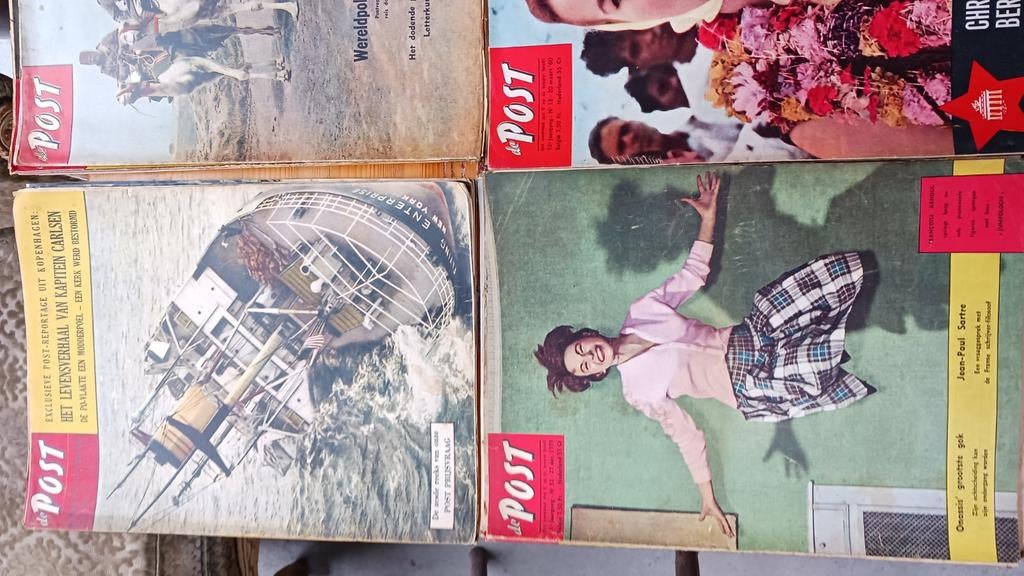 DE POST. Tijdschriften De Post 1952-1960, Boeken, Ophalen