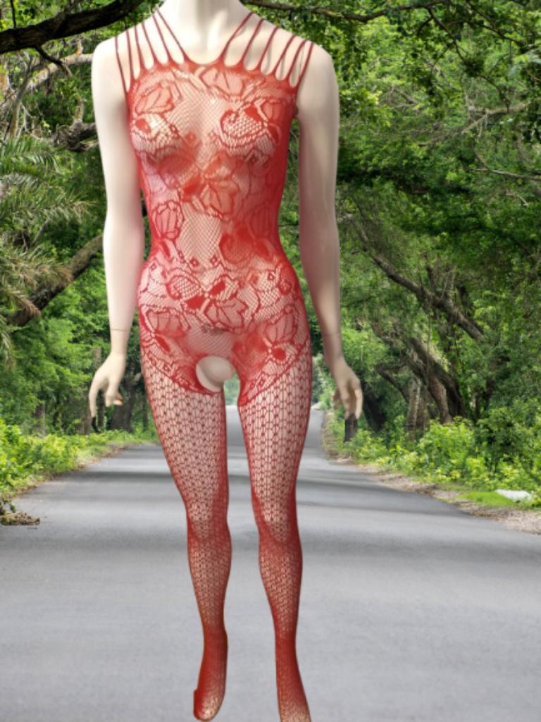 Rode catsuit, L&L, Ophalen of Verzenden, Rood, Nachtkleding