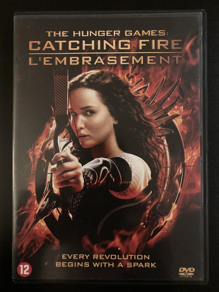 DVD " THE HUNGER GAMES - CATCHING FIRE ", Vanaf 12 jaar, Verzenden, Zo goed als nieuw, Actie