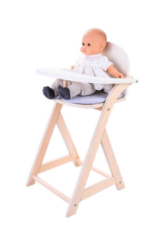 Houten poppenstoel met of zonder naam, Ophalen of Verzenden, Nieuw, Overige typen