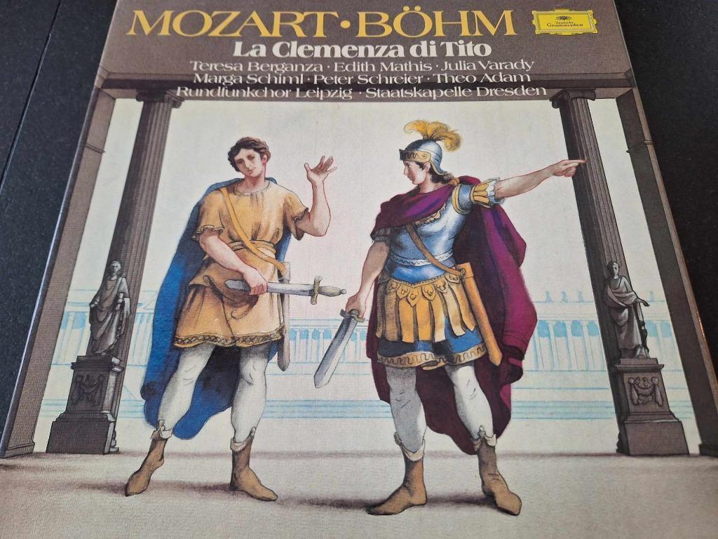 Mozart / Böhm - La Clemenza Di Tito Box 3 x Lp's Vinyl, Cd's en Dvd's, Vinyl | Klassiek, Gebruikt, Romantiek, Opera of Operette