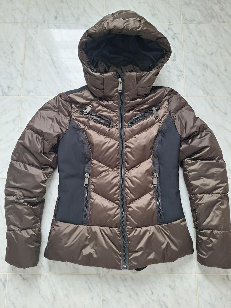 GOLDBERGH bruine ski-jas voor dames 38, Maat 38/40 (M), Bruin, Ophalen of Verzenden, Zo goed als nieuw