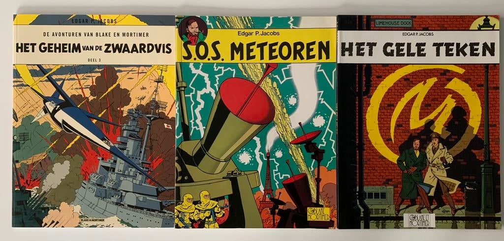 Blake en Mortimer - 3x softcover, Ophalen of Verzenden