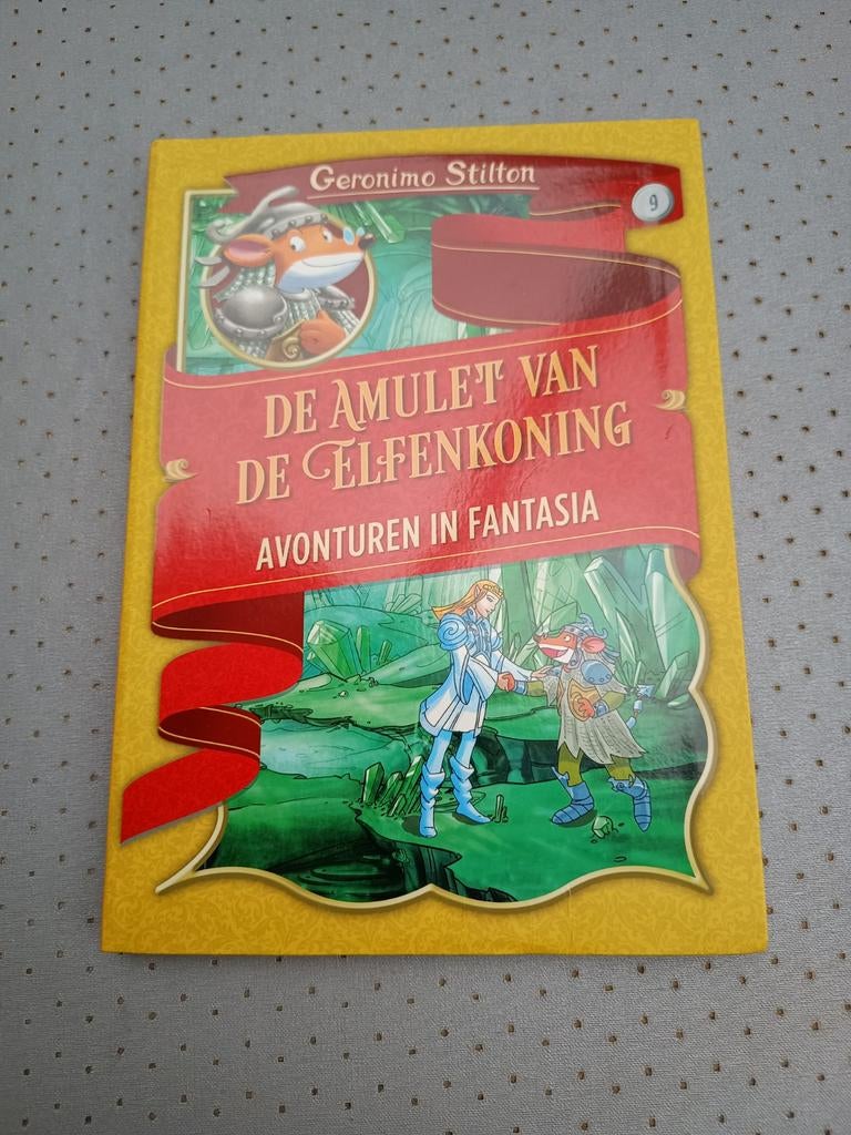 De amulet van de elfenkoning, Boeken, Ophalen of Verzenden, Nieuw, Geronimo Stilton, Fictie