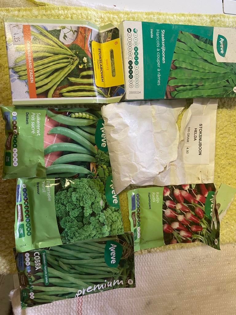 Zaden, Jardin & Terrasse, Bulbes & Semences, Enlèvement, Toute l'année, Plein soleil, Graine