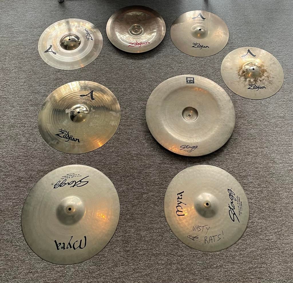 6 Types of Cymbals (Read Discription), Enlèvement, Comme neuf