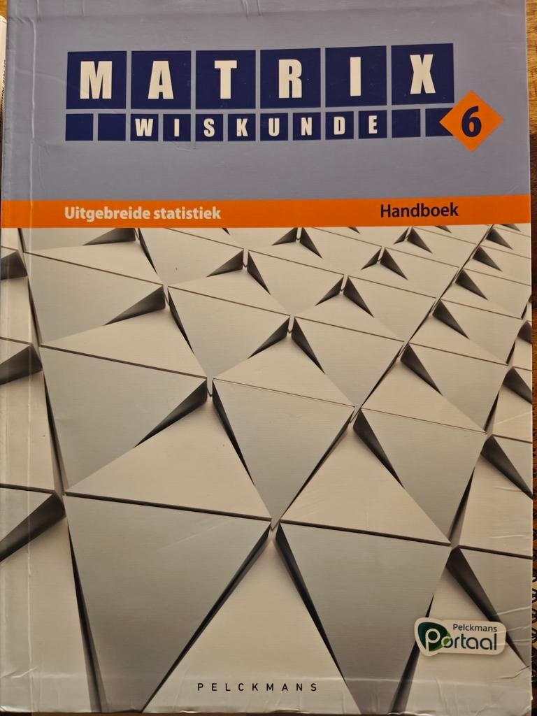 Matrix Wiskunde 6 Uitgebreide statistiek Doorstroom Basis Ha, Ophalen of Verzenden, Nederlands