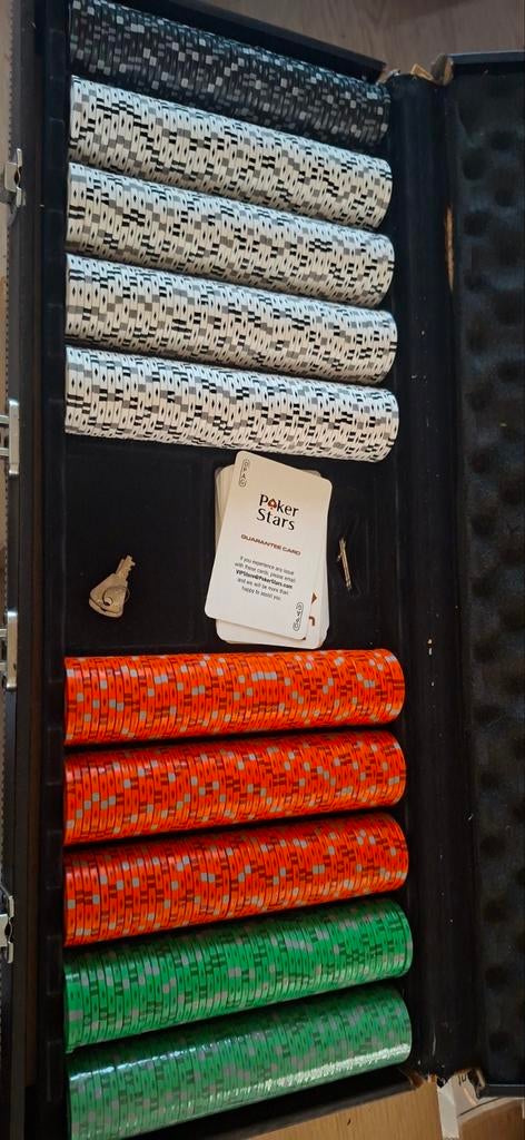 Poker set, Hobby en Vrije tijd, Gezelschapsspellen | Kaartspellen, Ophalen