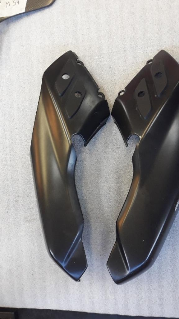 DUCATI MULTISTRADA 620-1000-1100 COVER UITLAAT SET MAT ZWART, Motoren, Ophalen of Verzenden