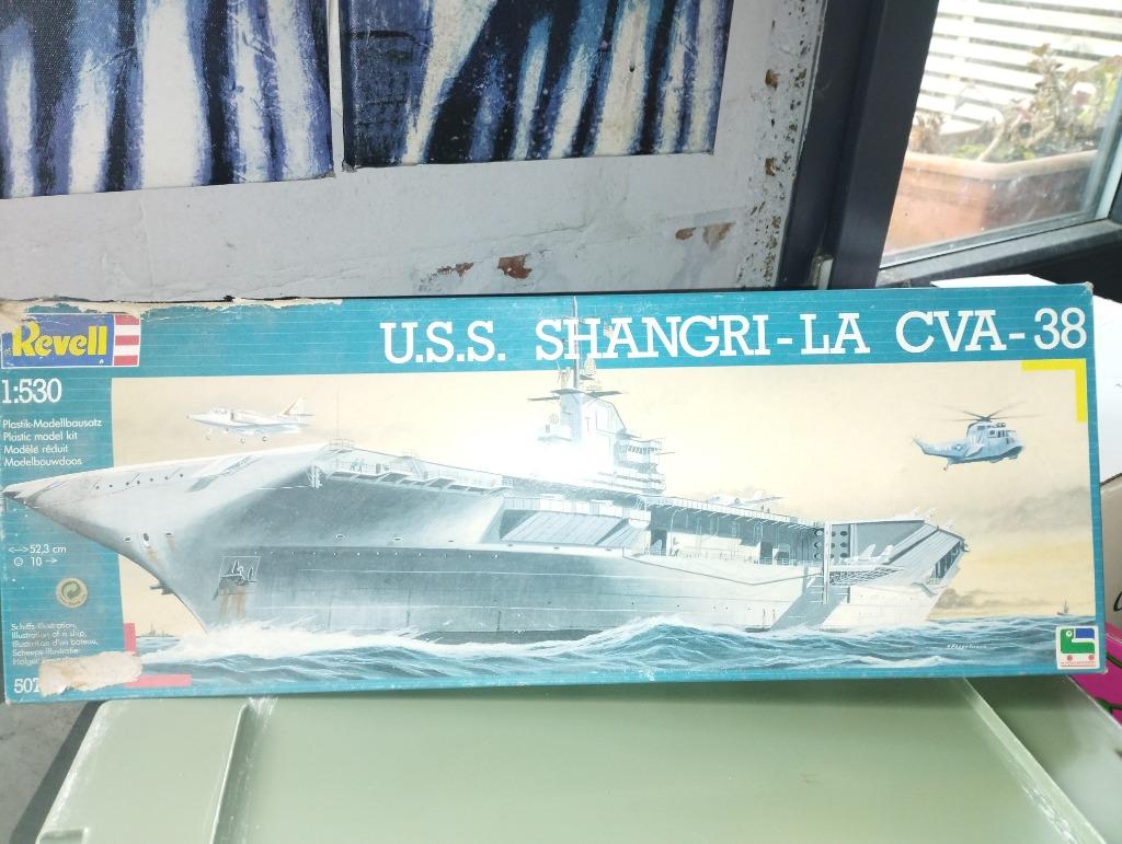 U.S.S. Shangri-La CVA-38, Revell No. 5077, Hobby & Loisirs créatifs, Modélisme | Bateaux & Navires, Enlèvement ou Envoi, Neuf