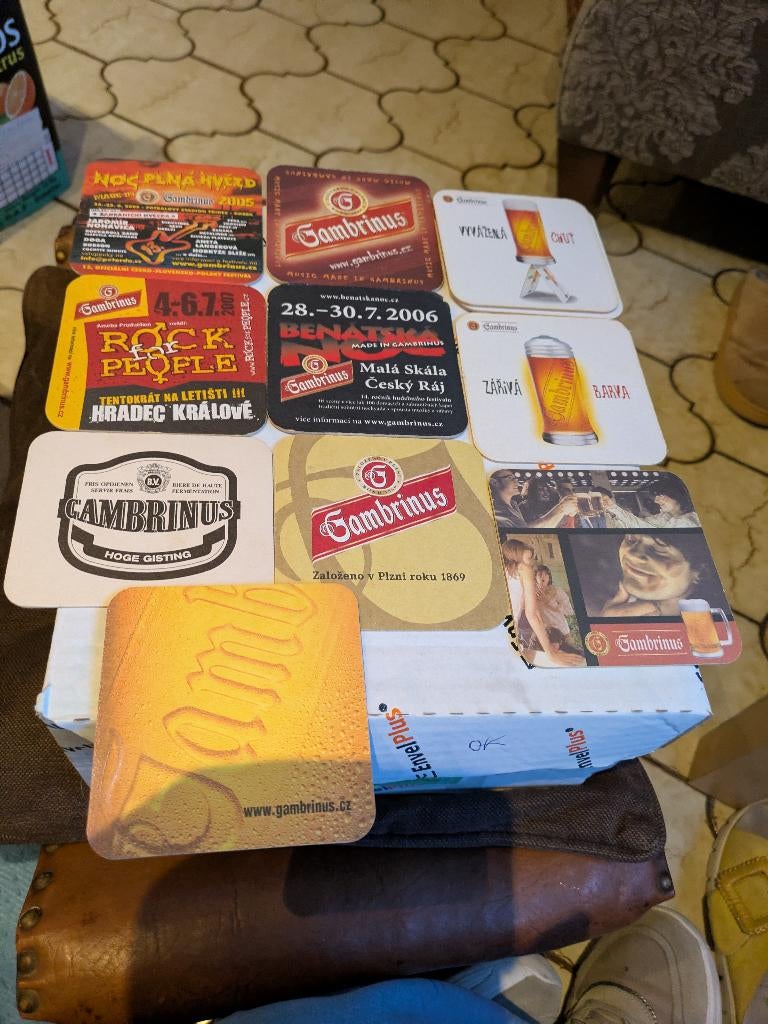 Gambrinus, Verzamelen, Ophalen of Verzenden, Zo goed als nieuw, Viltje(s)
