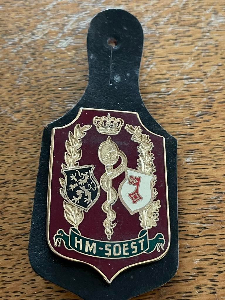 Borsthanger HM Soest ( militair hospital ), Verzamelen, Verzenden, Landmacht, Embleem of Badge